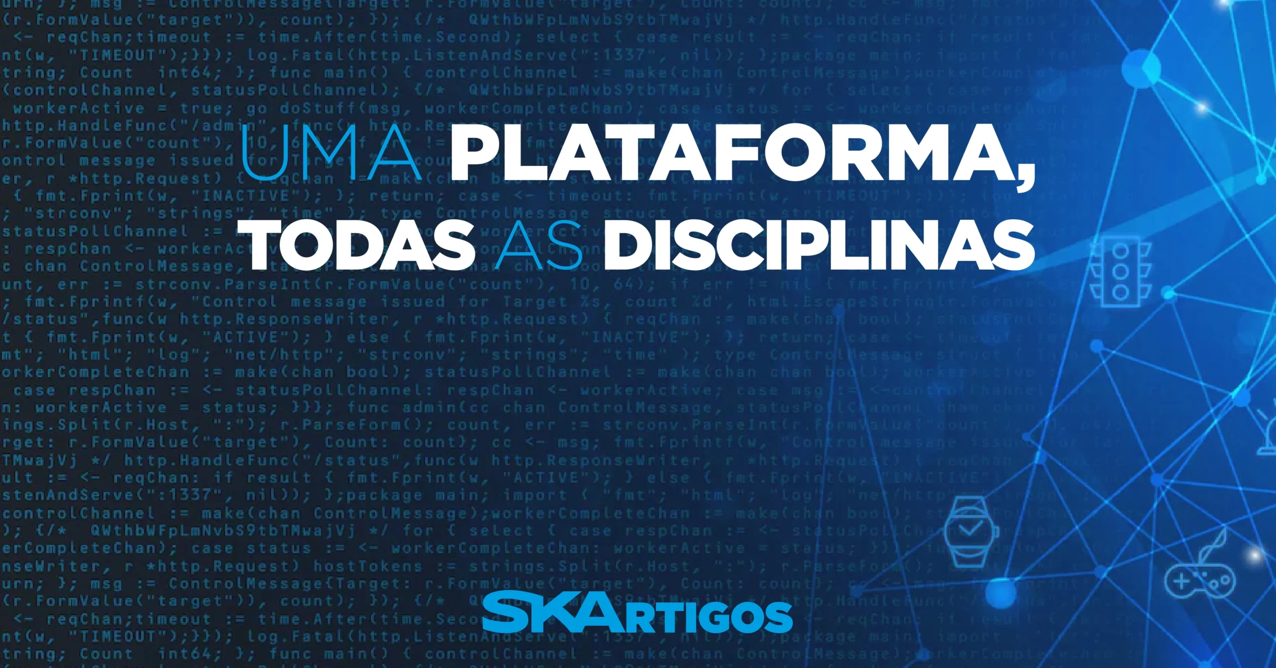 Uma plataforma, todas as disciplinas