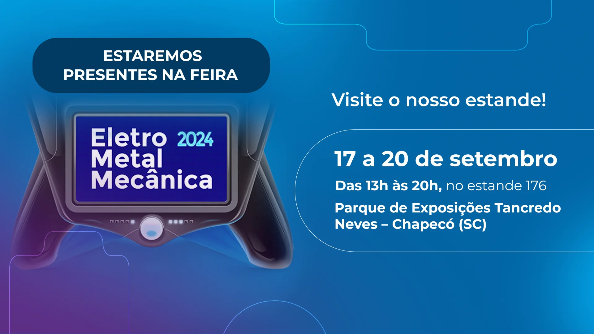 SKA é presença confirmada na Feira Eletrometalmecânica 2024