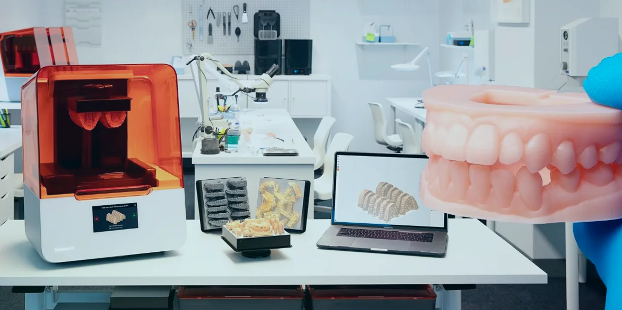 Impressão 3D na odontologia: As vantagens da impressora Form 4