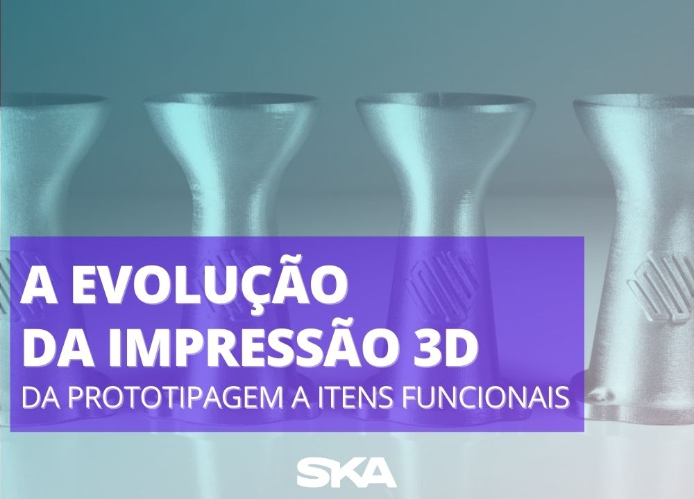 A evolução da impressão 3D: da prototipagem a itens funcionais