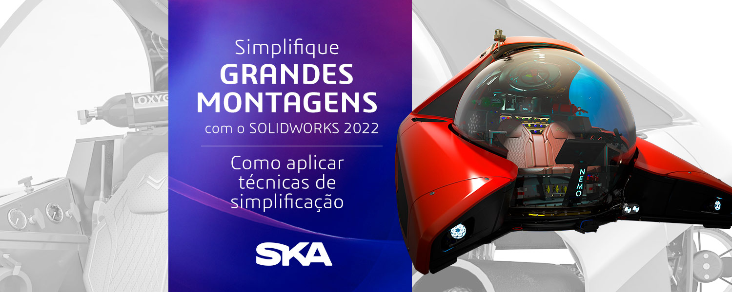 Como aplicar técnicas de simplificação em grandes montagens?