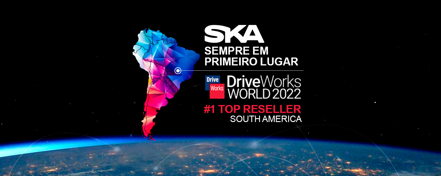SKA é premiada no evento DriveWorks World 2022