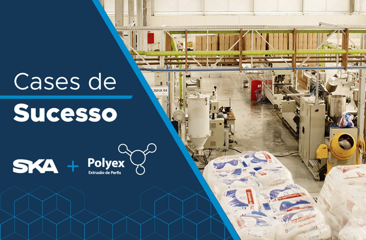 Polyex inova seus apontamentos de produção com sistema MES SYNECO da SKA 