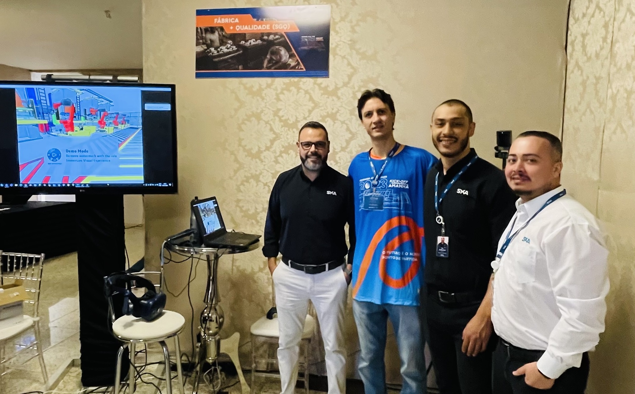 Simulação e validação de célula robotizada é apresentada em evento da Atlas