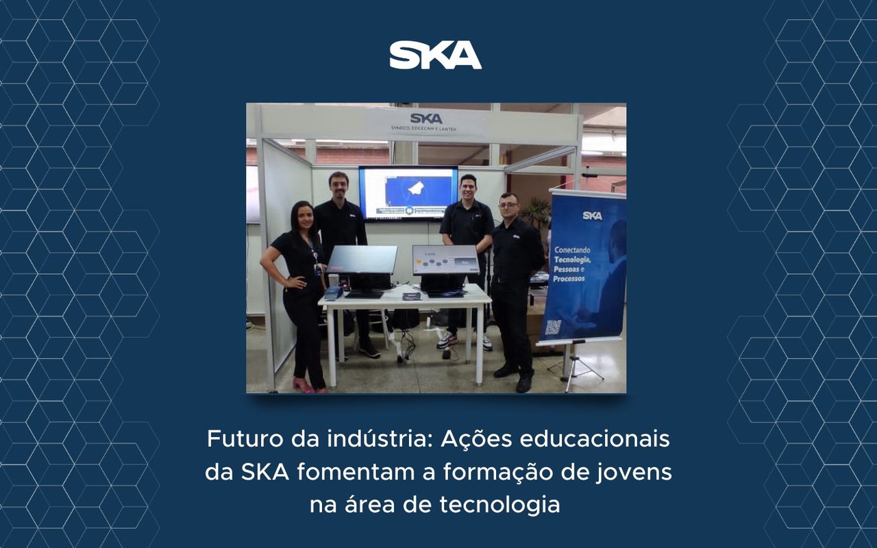 Futuro da indústria: Ações educacionais da SKA fomentam a formação de jovens na área de tecnologia 