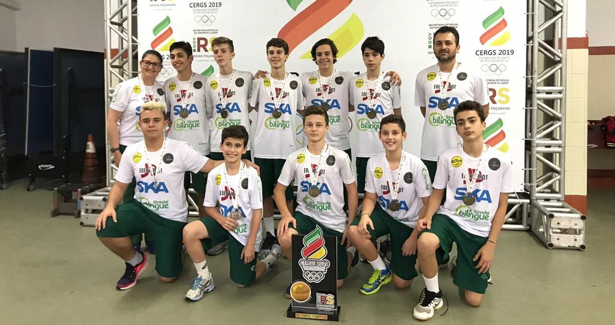 Sinodal é Octacampeão Estadual Escolar