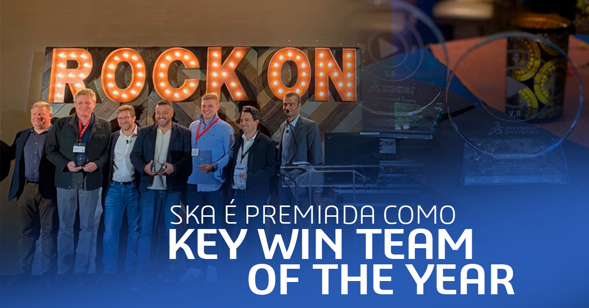 SKA é premiada em evento da Dassault Systèmes nos EUA