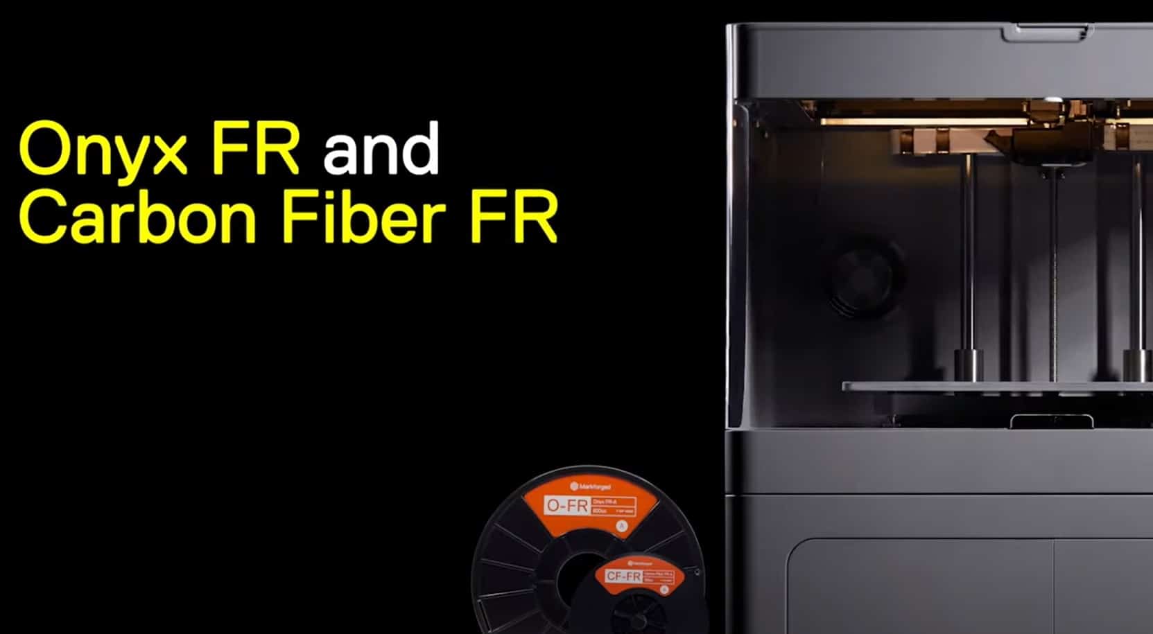 Markforged lança Onyx™ FR-A e Fibra de Carbono FR-A para uso aeroespacial