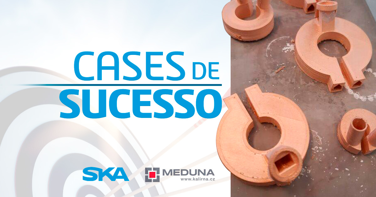 Meduna produz bobinas de indução através da manufatura aditiva em cobre