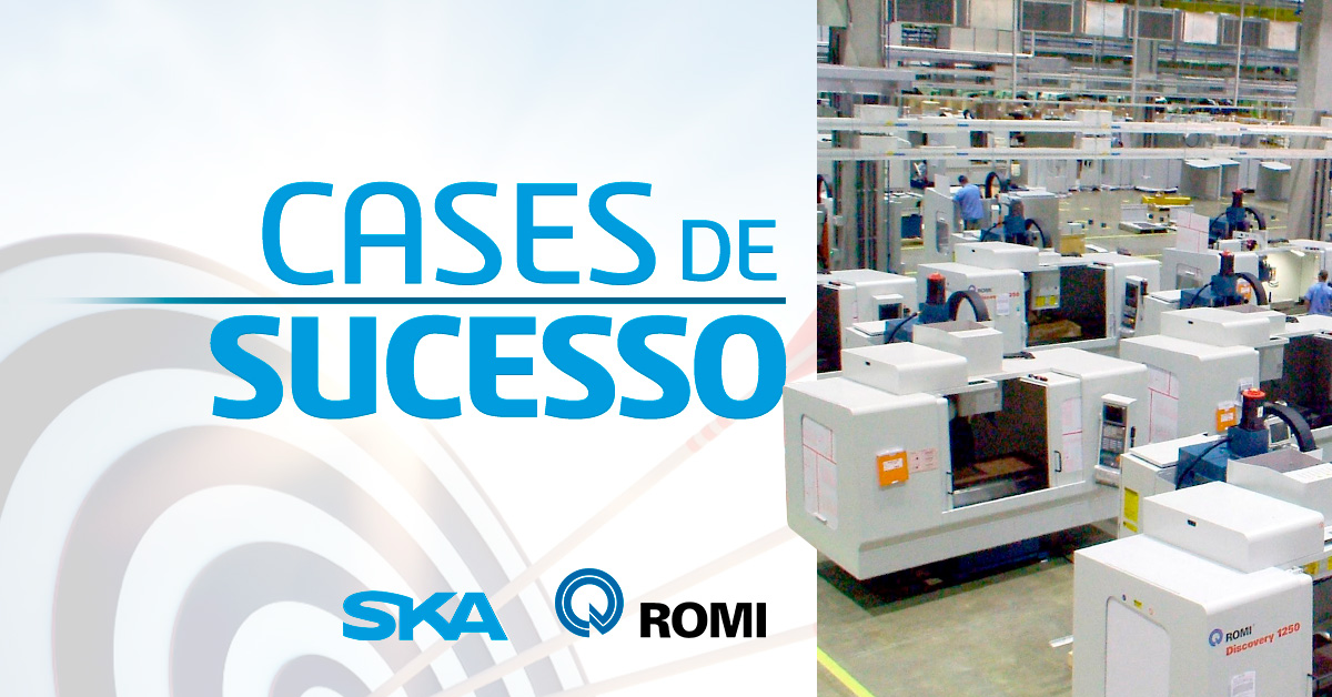 ROMI atinge 80% de eficiência da produção com o SYNECO