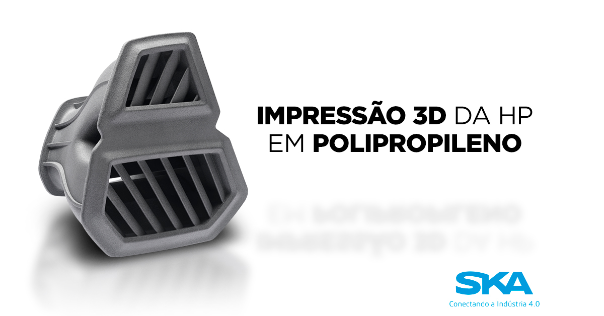 Polipropileno é novidade no portfólio de impressão 3D da HP