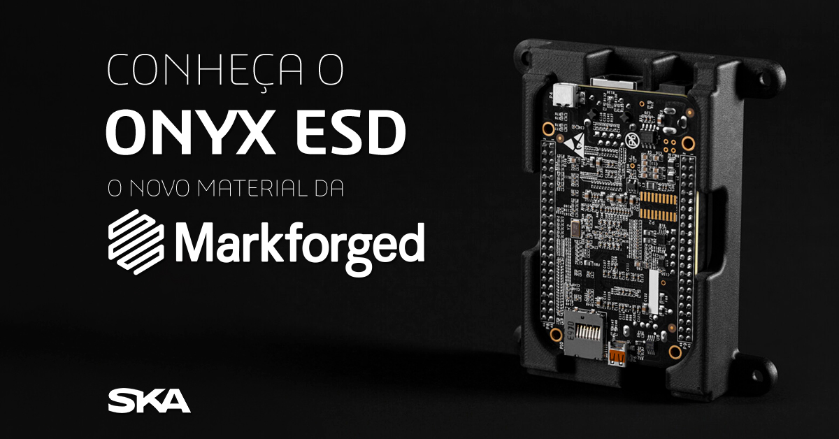 Conheça o Onyx ESD, o novo material da Markforged