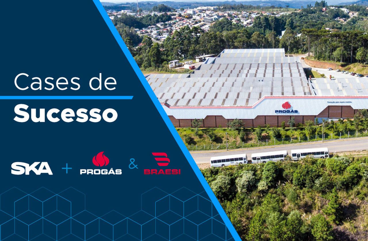 Progás e Braesi eleva disponibilidade de máquinas em 20,4% com solução MES SYNECO da SKA