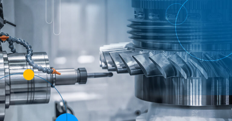 imagem do software de usinagem cnc edgecam usinando em fábrica
