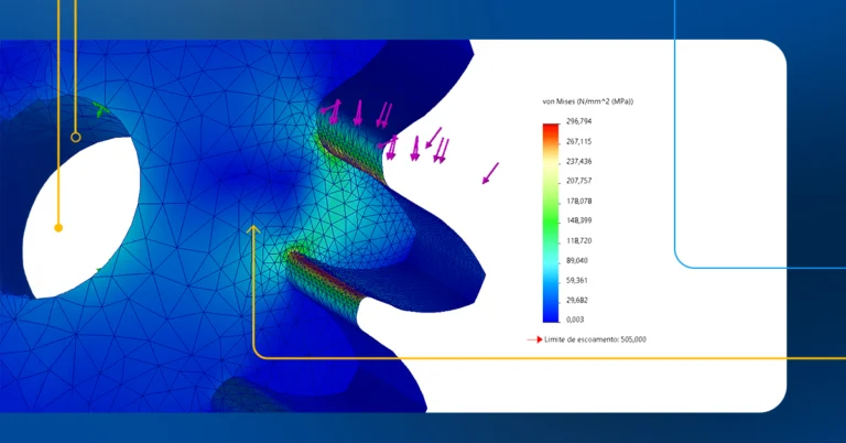 SOLIDWORKS Simulation Fadiga mecânica