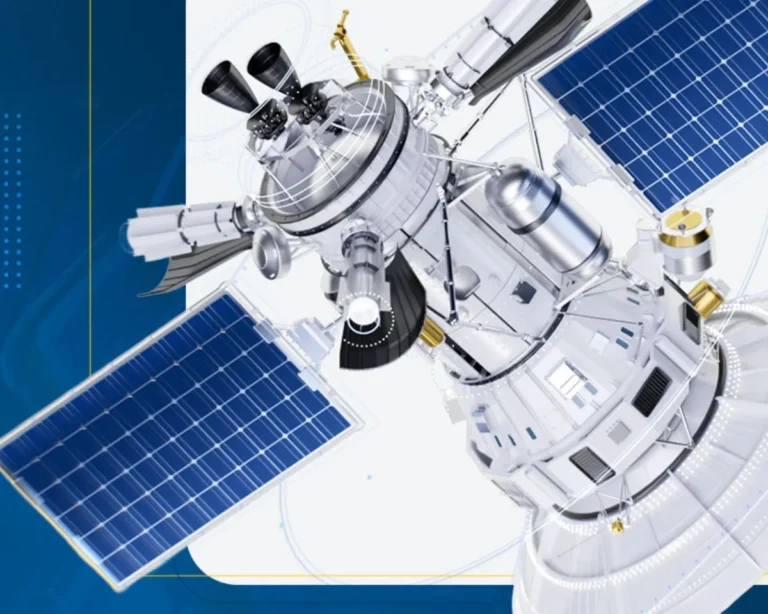 imagem ilustrativa referente ao setor aeroespacial e a eletrônica embarcada