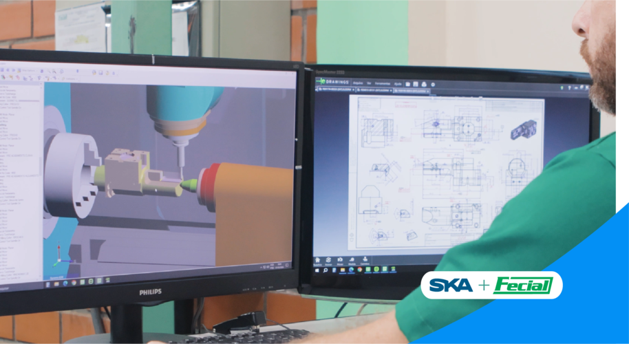 Fecial reduz em 20% o tempo de preparação da usinagem com SKA Reports for EDGECAM