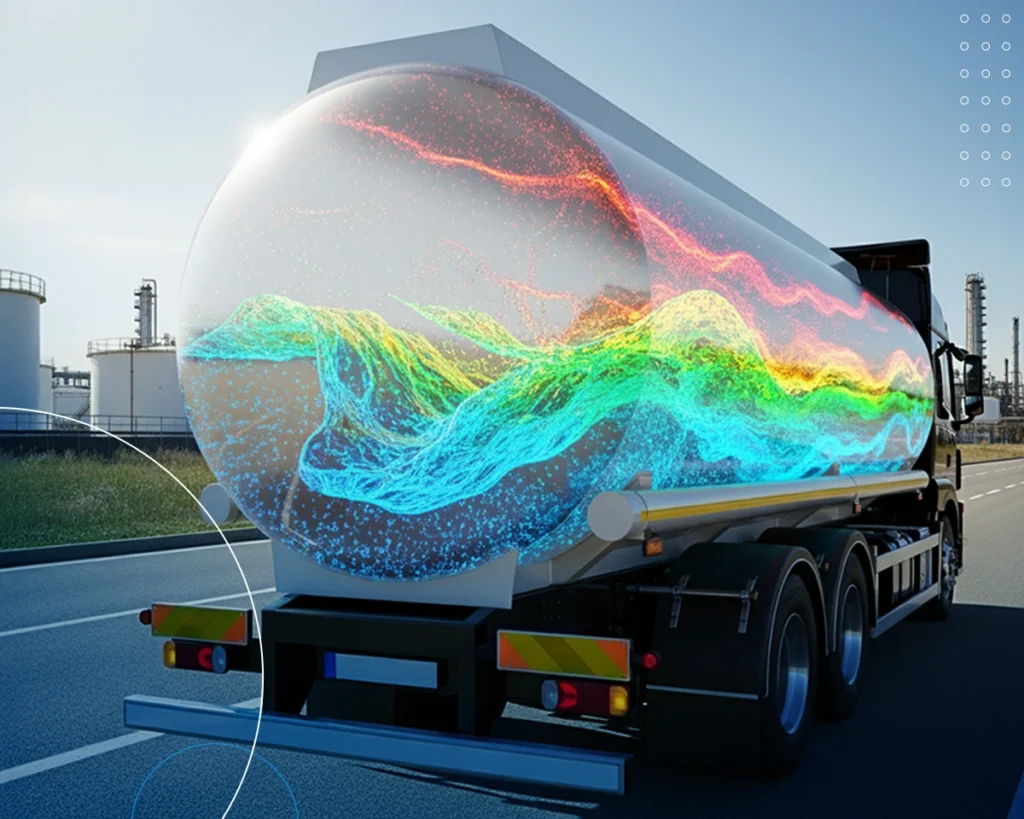 Simulação de fluidos é solução para evitar efeito slosh e acidentes com veículos de cargas