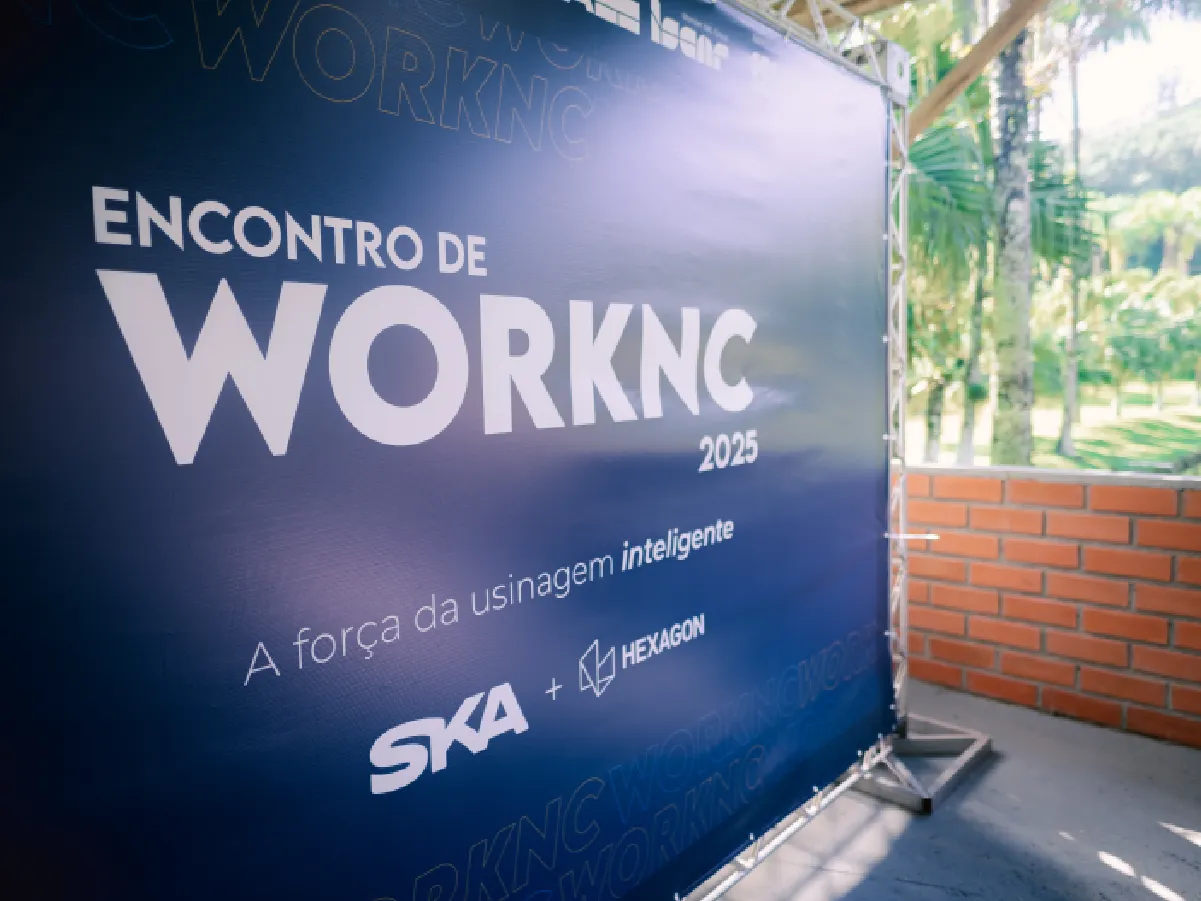 SKA reúne profissionais no 2º Encontro de WORKNC e impulsiona futuro da manufatura inteligente