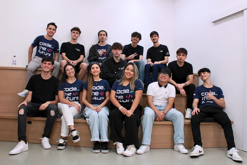 Foto dos alunos do Code the Future da SKA 2025