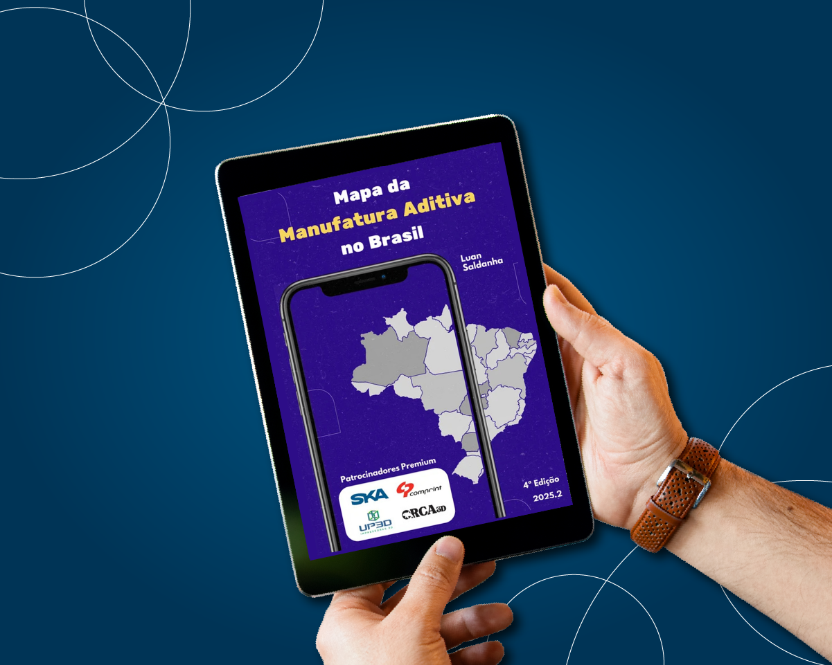 Imagem ilustrativa sobre o mapa da manufatura aditiva