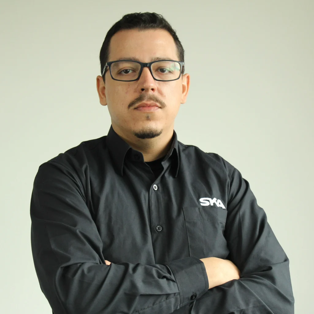 Foto de perfil de Gabriel Caetano, técnico e especialista em soluções de simulação na SKA