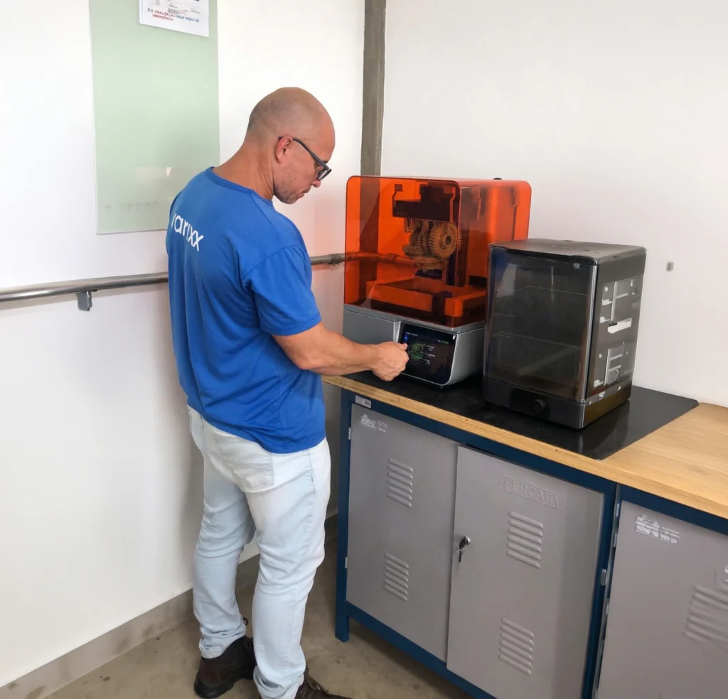 Imagem do gerente de desenvolvimento da empresa Varixx, Luis Felipe Grin