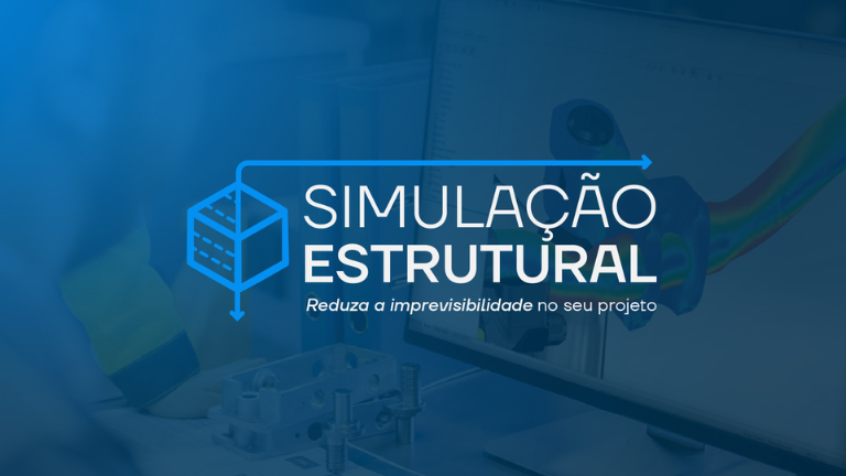 Card de evento sobre simulação estrutural que será realizado pela SKA