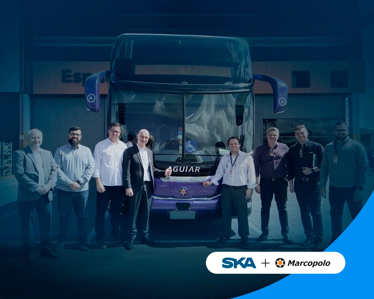Marcopolo acelera engenharia com a SKA e consolida maior projeto de Plataforma 3DEXPERIENCE LATAM