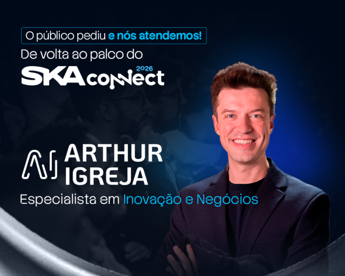 Arthur Igreja retorna ao palco do SKA Connect com aplicações reais de IA na indústria  