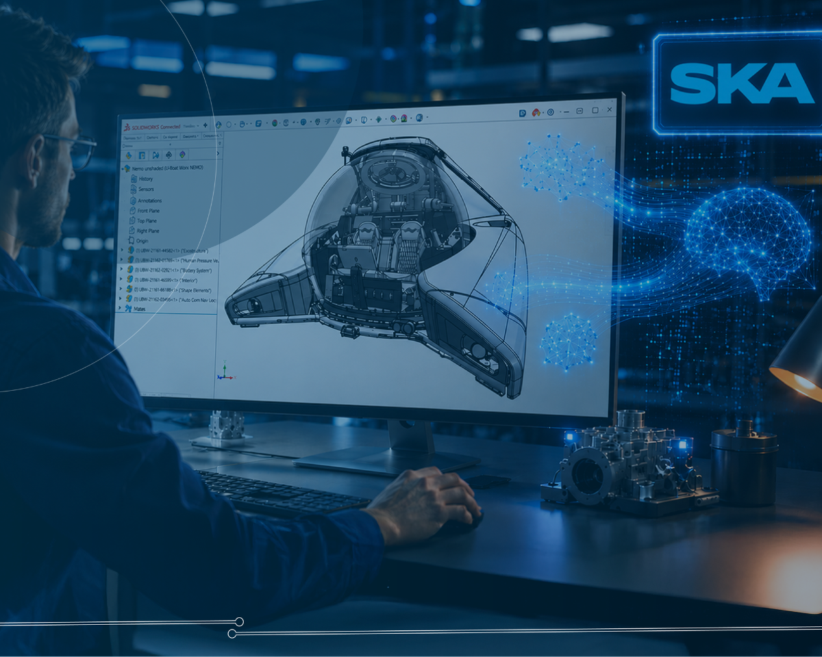 IA no SOLIDWORKS: como a inteligência artificial está transformando projetos de engenharia