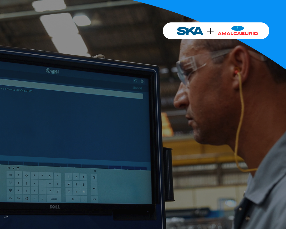 Amalcaburio otimiza processos e aumenta OEE em 15% com implantação do SKA MES